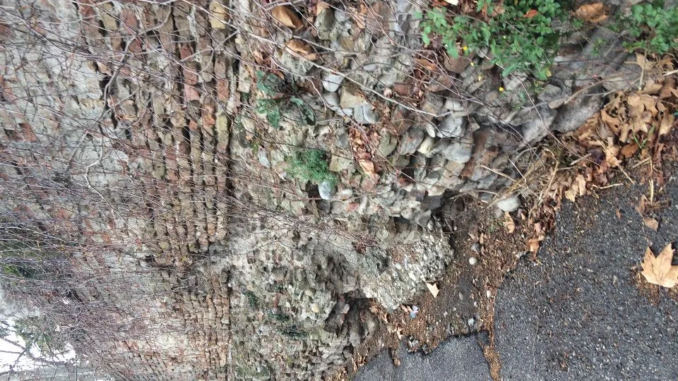 un tratto delle mure federiciane
