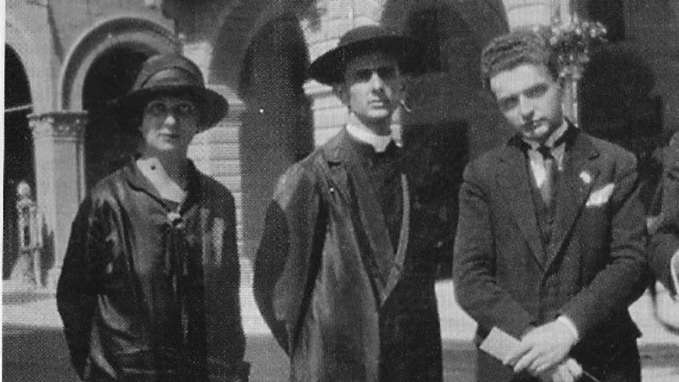 Montini e Righetti in una fotografia degli anni ’30