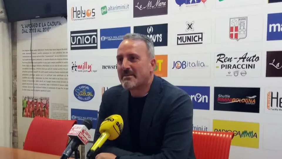 Il tecnico del Rimini, Mario Petrone