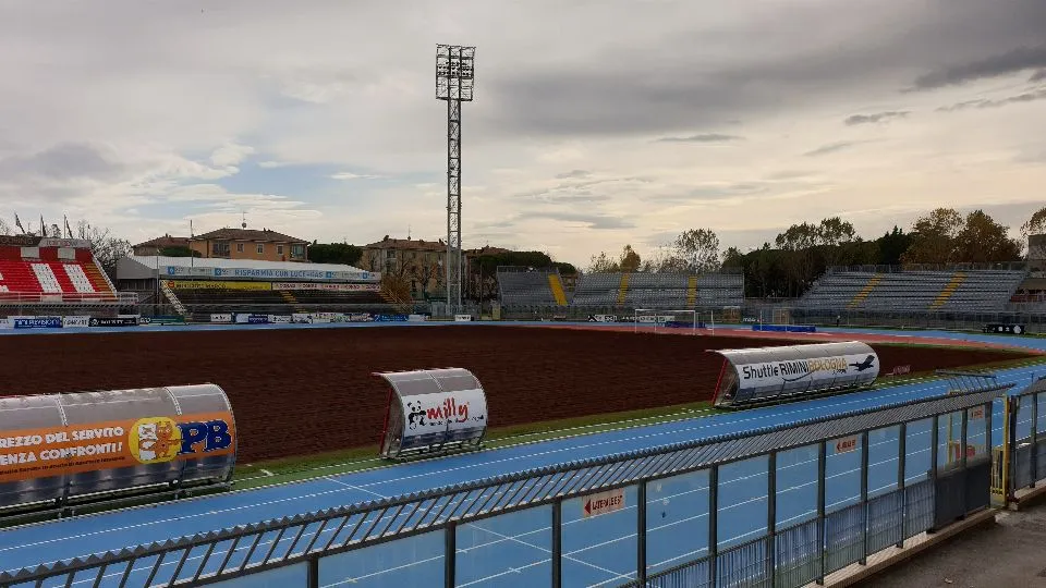 Il campo del “Romeo Neri” oggi