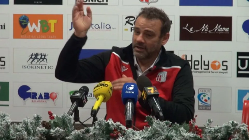 Giovanni Colella dopo Rimini-Triestina