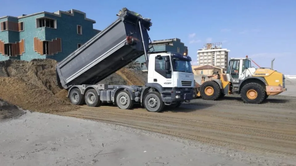 ripascimento sulla spiaggia riccionese
