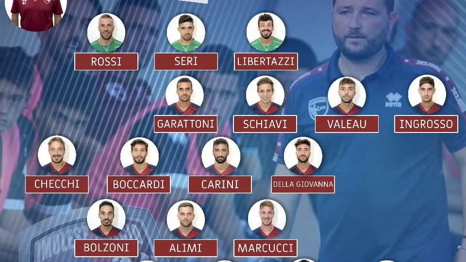 I convocati in casa rossoblu
