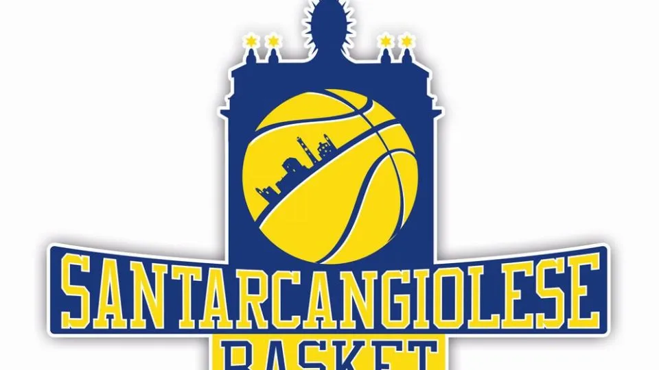 Lo scudetto della Santarcangiolese Basket