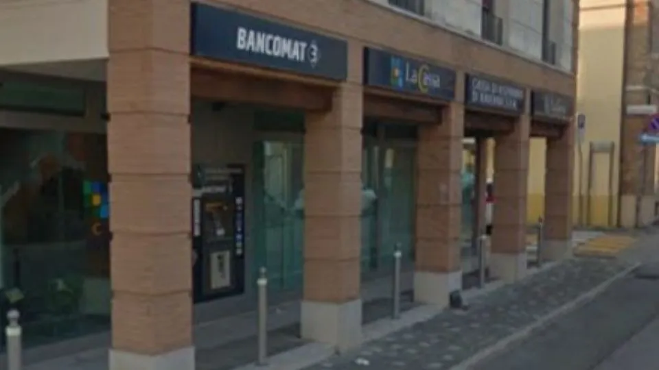la banca presa di mira