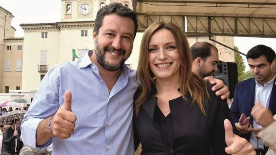 salvini e borgonzoni
