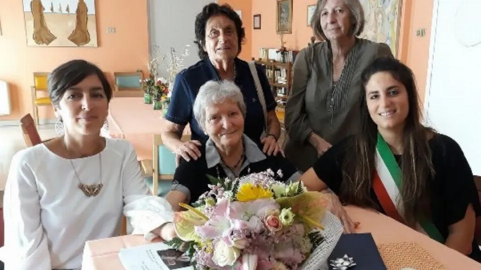 la festa per Rina Macrelli
