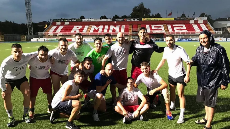 I ragazzi del Calcio a 5 Rimini al “Neri”