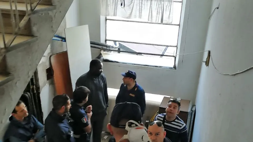 lo sgombero
