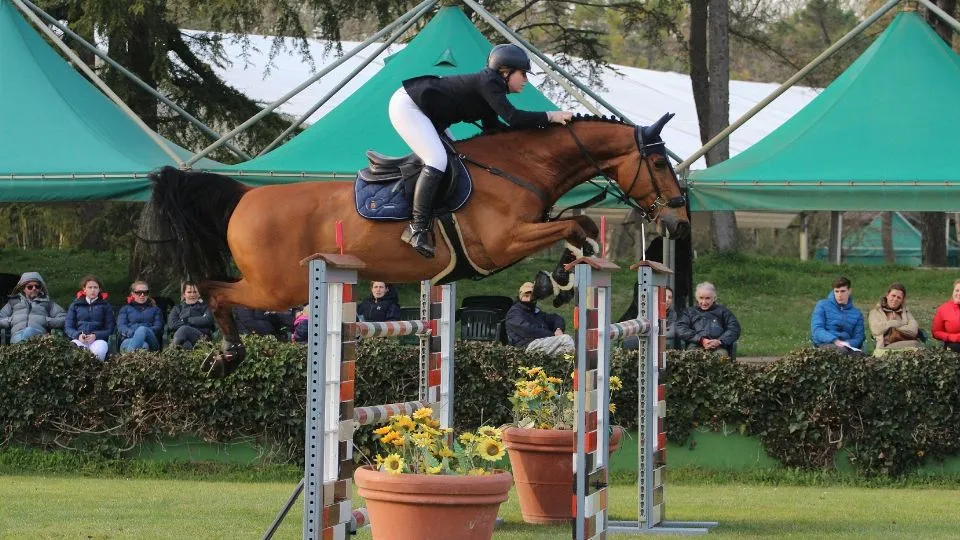Elisa Baldazzi, vincitrice del primo GP a cinque stelle della stagione 2019 de Le Siepi (foto di Elio Paganelli)
