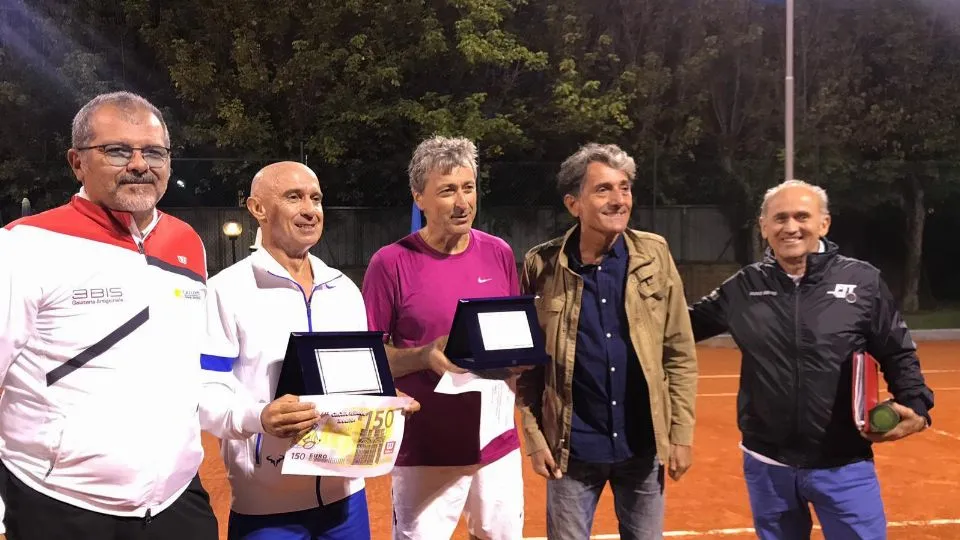 La premiazione dell’Over 55