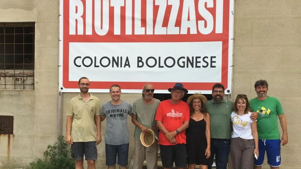 Stefano Benni e gli organizzatori
