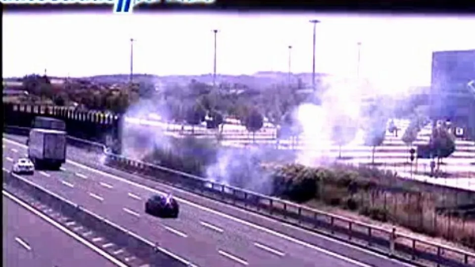 dalla webcam Autostrade
