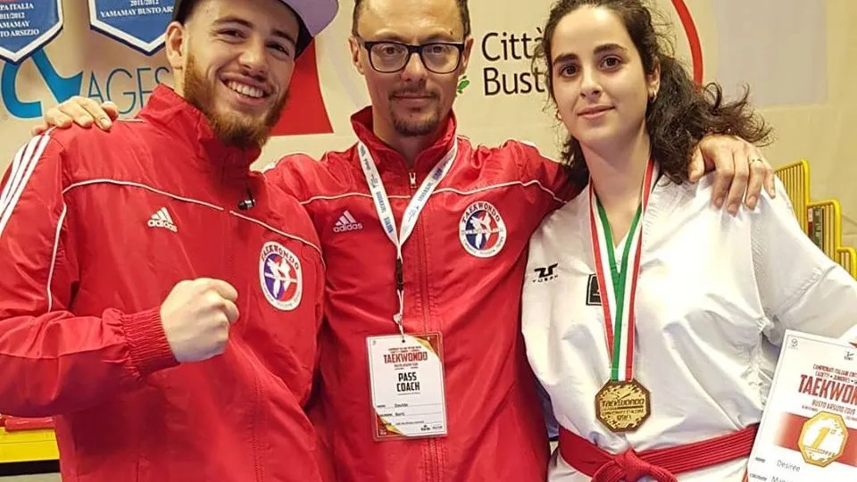 Vittorio Montanari, Davide Berti e Desirée Manzo
