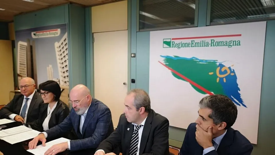 Il presidente Bonaccini e l’assessore Petitti
