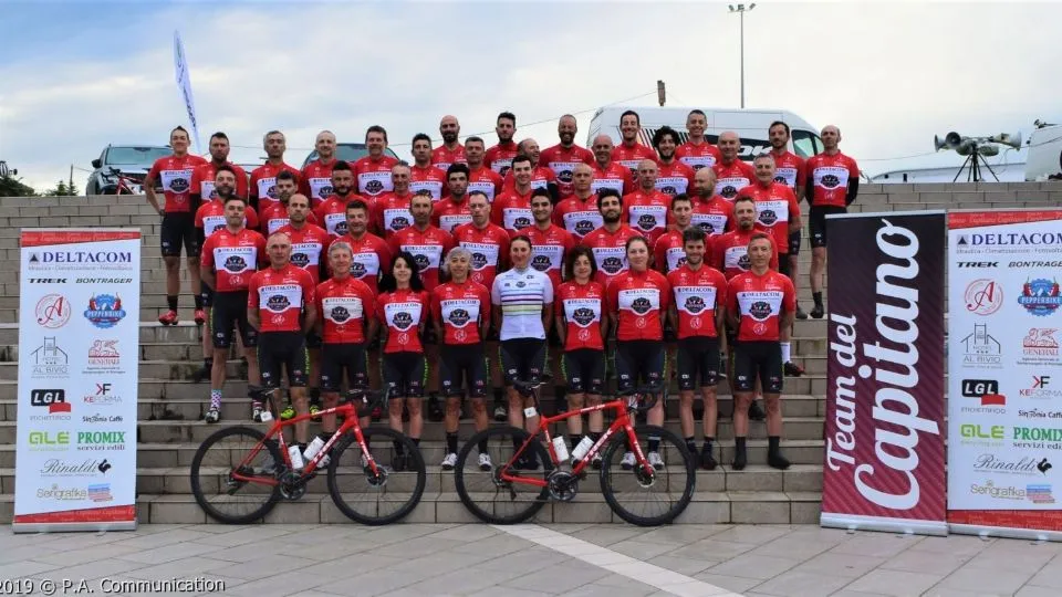 Il Team al completo prima dello “start”