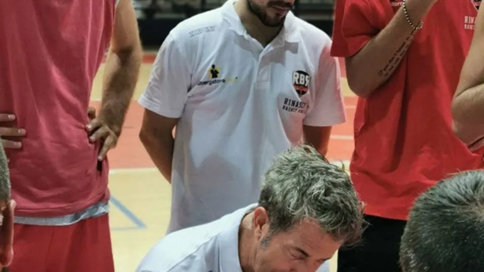 Massimo Bernardi durante un time out
