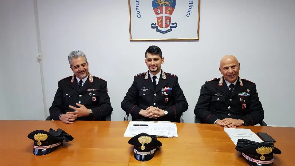 La conferenza dei carabinieri di Riccione
