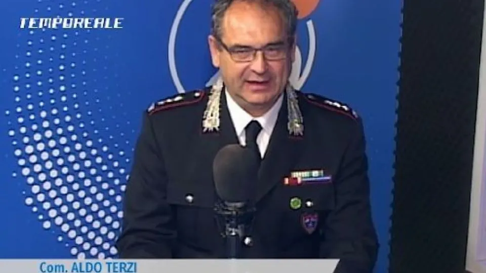 il comandante Aldo Terzi