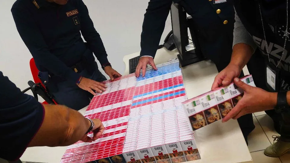 le sigarette sequestrate