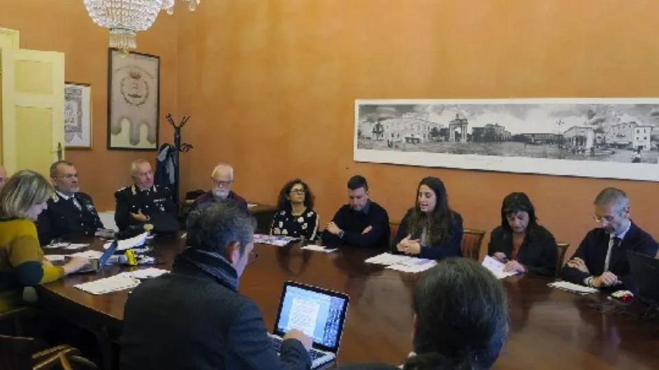 la conferenza stampa