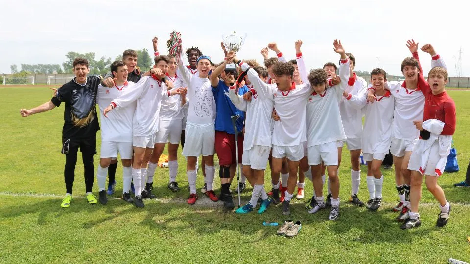 Forlì Cesena Allievi esulta