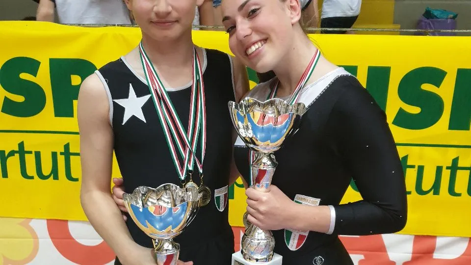 Benjamin Pesaresi e Alice Cressi