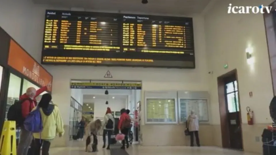 la stazione di Rimini