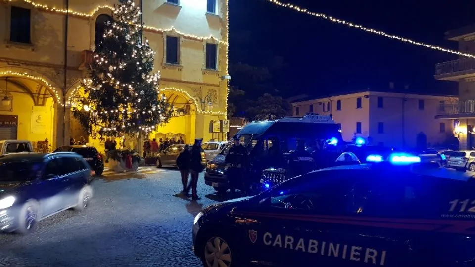 i carabinieri di Novafeltria impegnati nei controlli