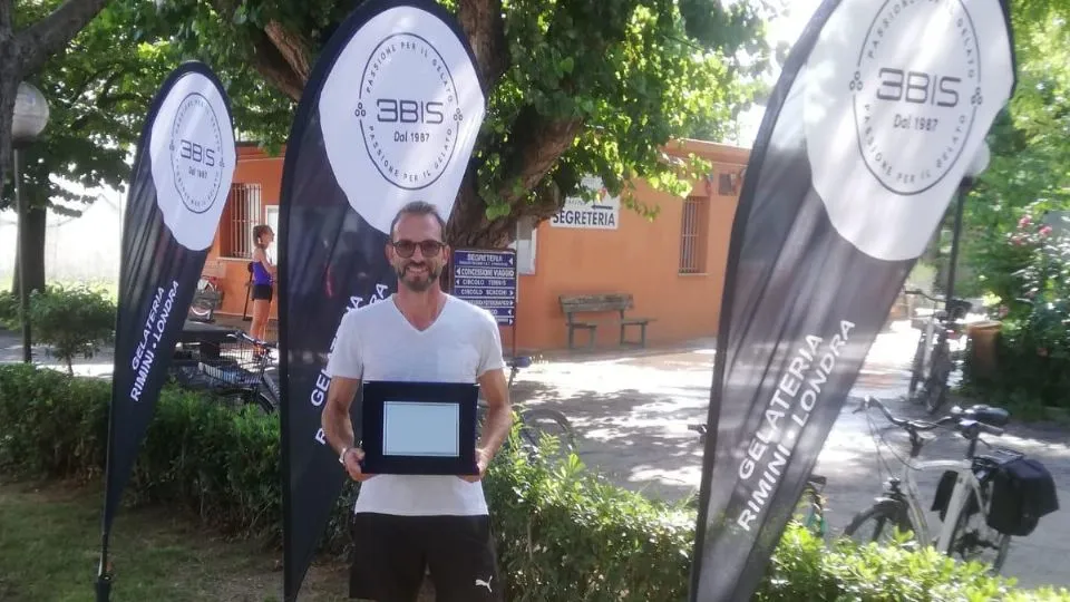 La premiazione di Umberto Calcagno