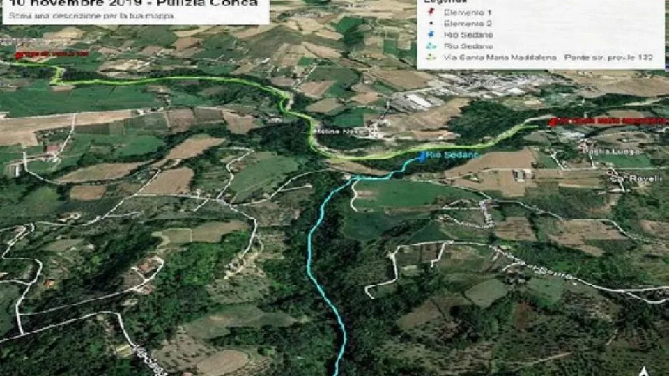 l’area delle pulizie
