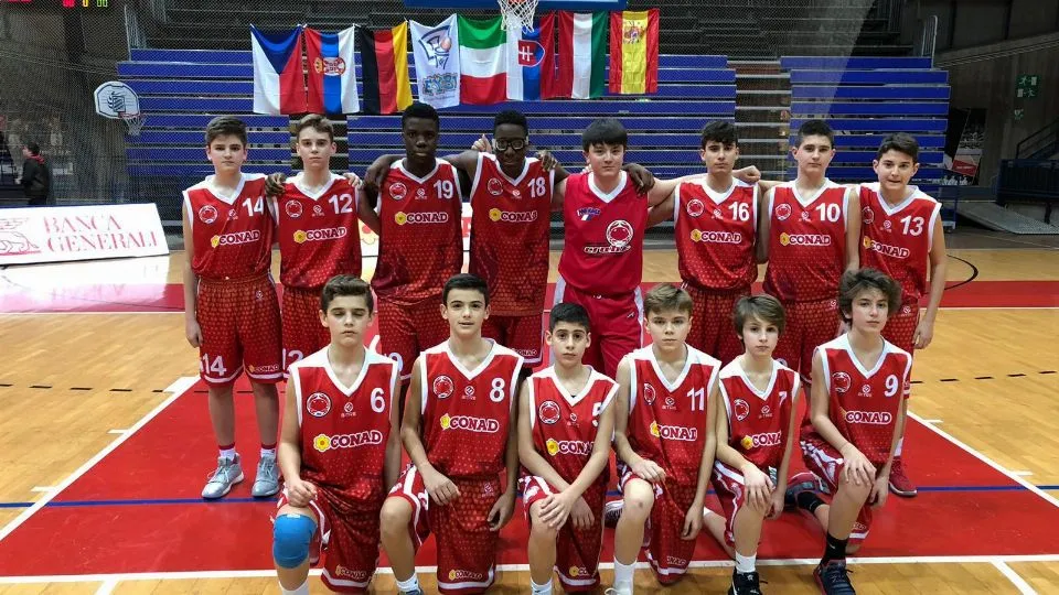 La squadra Under 14 dei Crabs