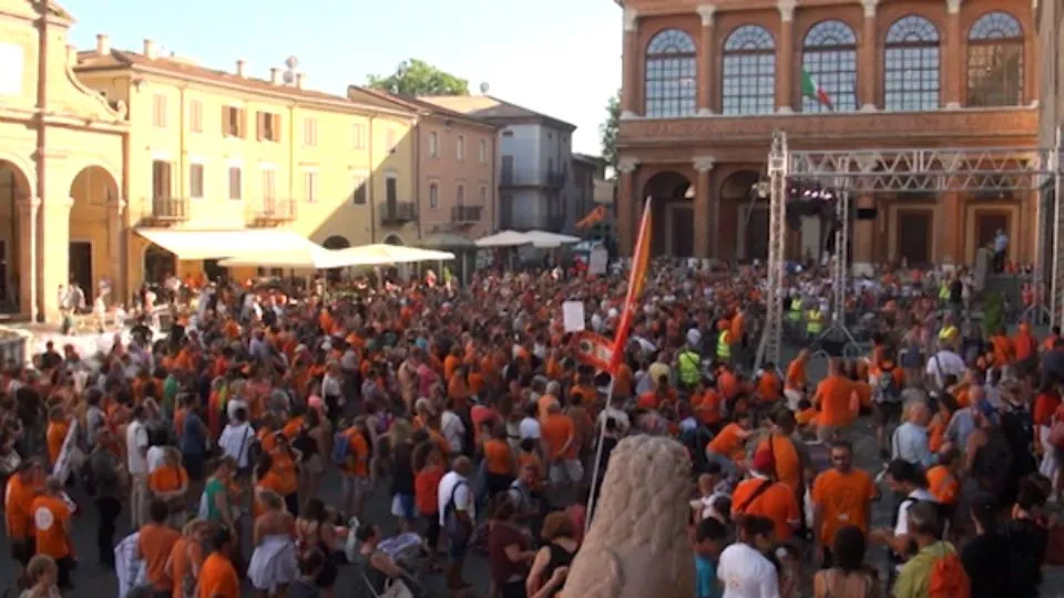 la manifestazione (newsrimini.it)