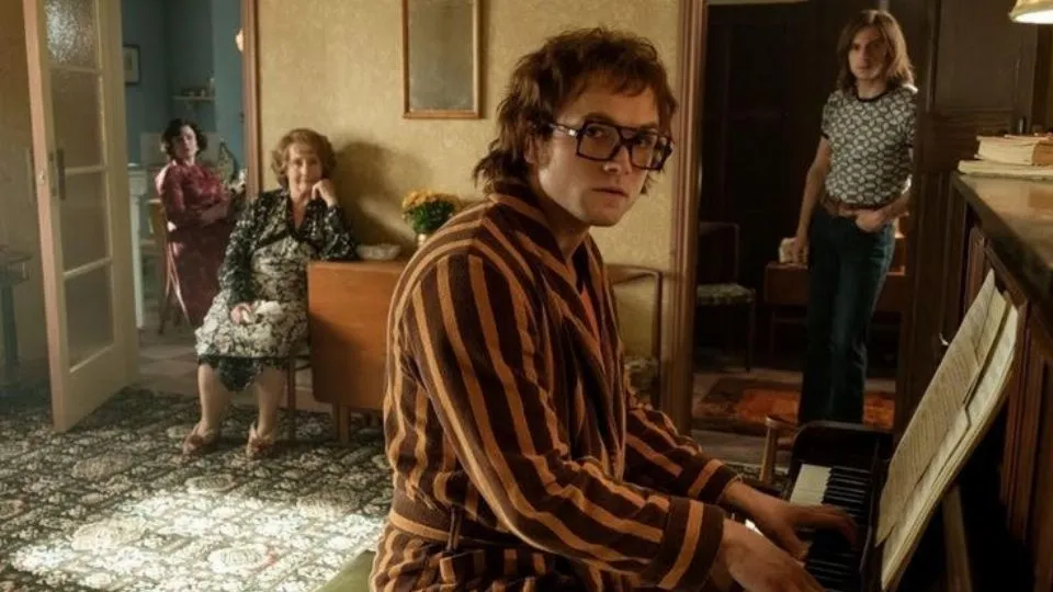 Una scena del film Rocketman