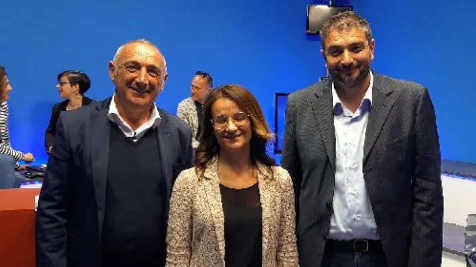 i candidati negli studi di Icaro Tv
