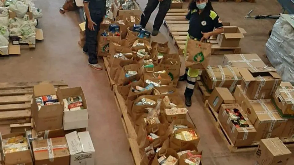 raccolta alimentare a Rimini