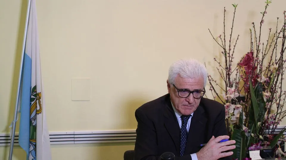 la consueta conferenza di aggiornamento da San Marino