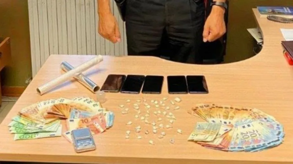 il materiale sequestrato
