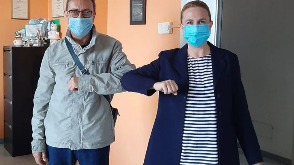 Massimo Fusini e Gloria Lisi