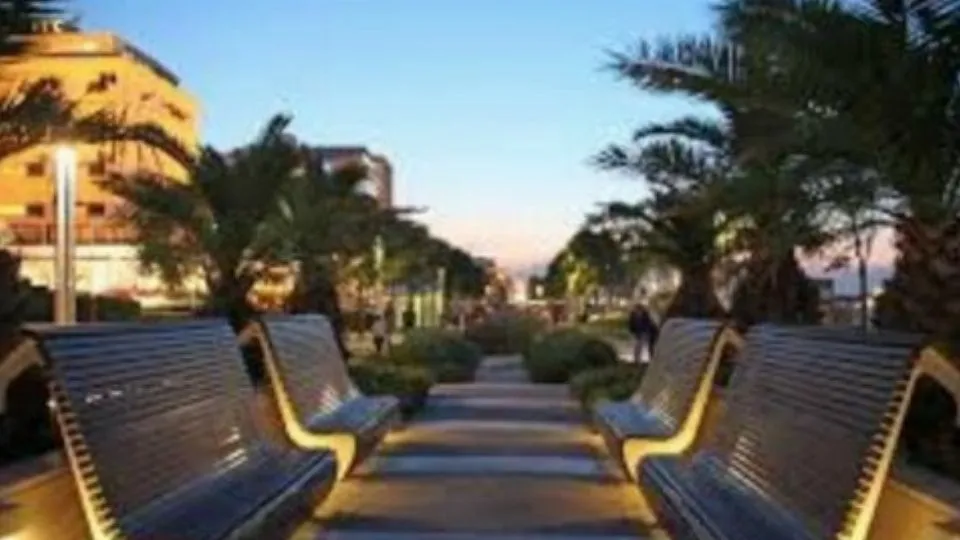 il lungomare di Riccione