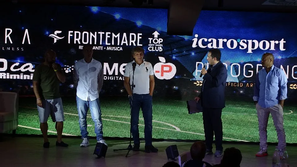 Il Rimini F.C. sul palco di Calcio d’Estate