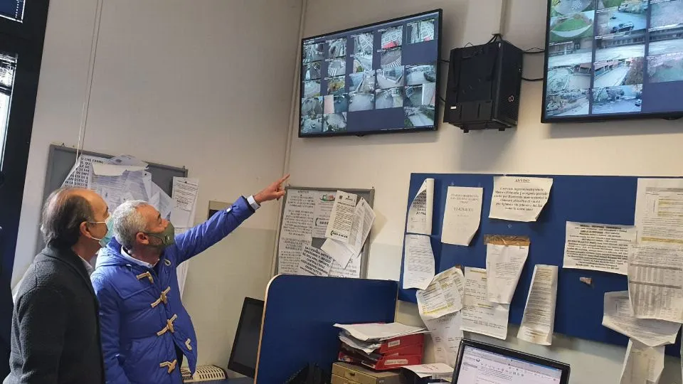 la centrale della polizia locale