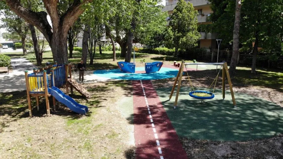 uno dei parchi di Misano