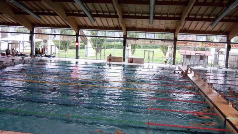 La piscina dello Stadio del Nuoto di Riccione