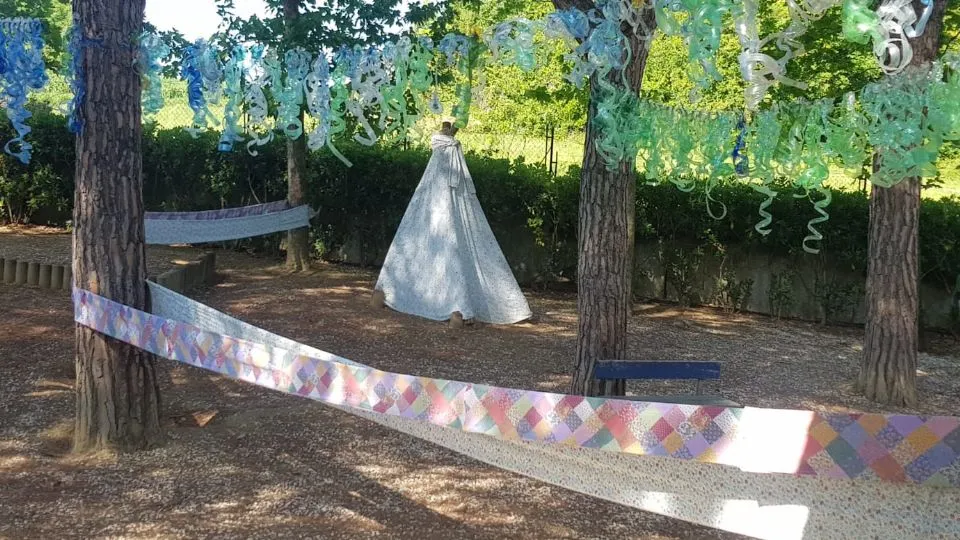 un giardino scolastico