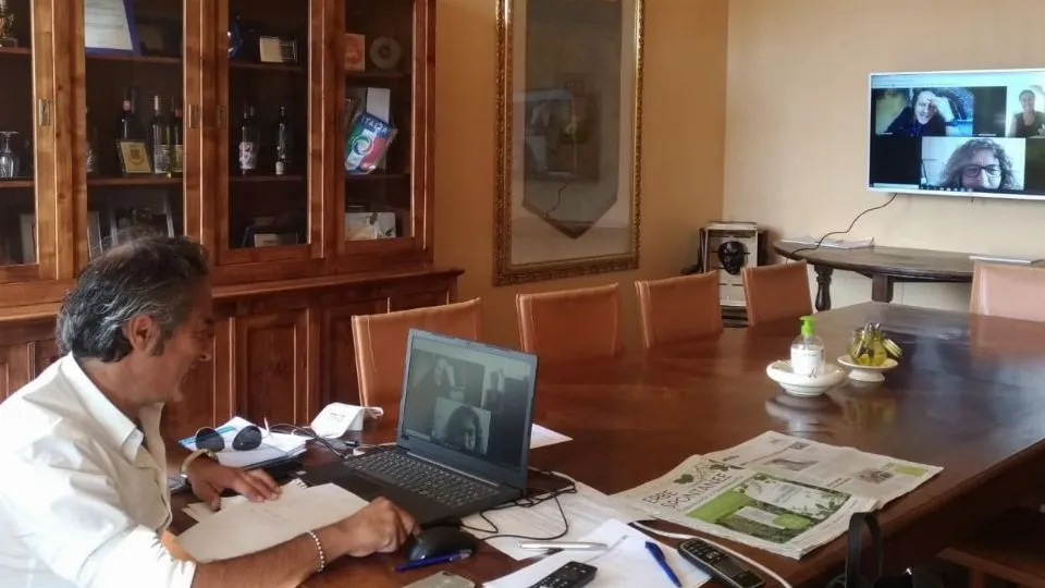 l’incontro in video conferenza