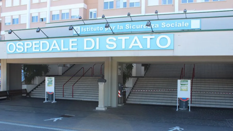 l’ospedale di Stato di SanMarino