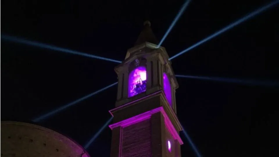 le luci sul campanile