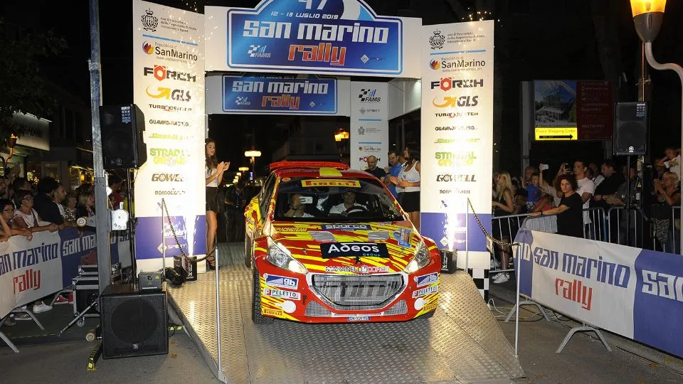 Partenza Andreucci (Photo Zini e Simone 
Calvelli)
