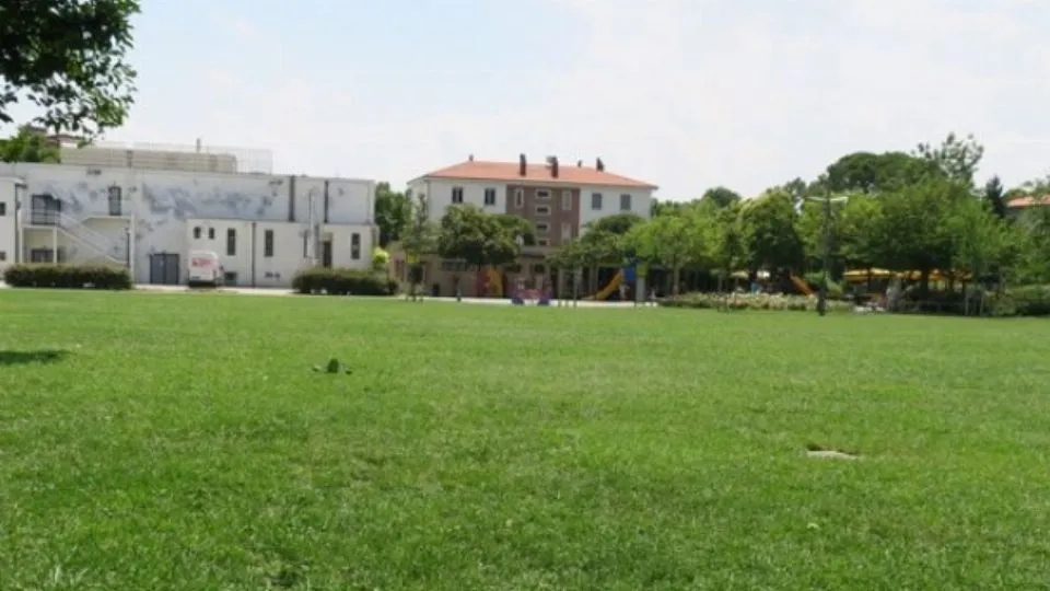 il parco Campo della Fiera dove è avvenuta l’aggressione
